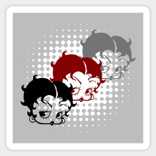 BETTY BOOP - 3 step Sticker